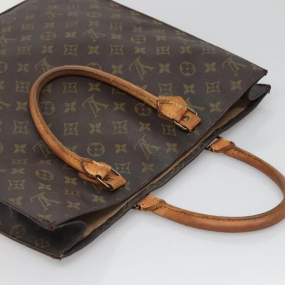 LOUIS VUITTON Monogram Sac Plat Hand Bag M51140 - Picture 6 of 16